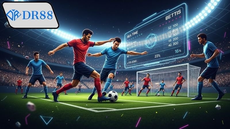 Tính năng cá cược đi kèm khi xem bóng đá DR88